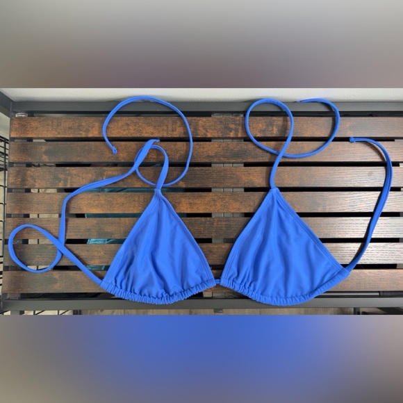 Wild Fable Blue Swim Top - Picture 1 of 2